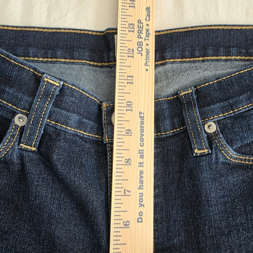 Hudson Nico Mid Rise Super Skinny Dark Wash Jeans 30